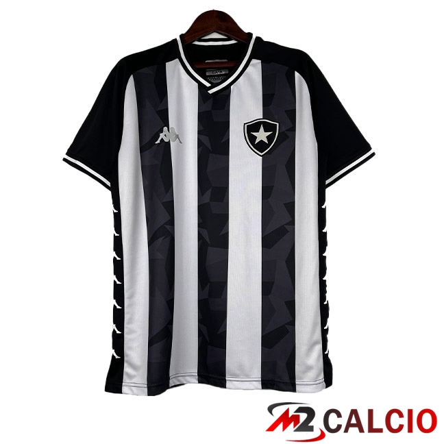 Maglie Calcio Botafogo Retro Prima Nero Bianco 2019-2020