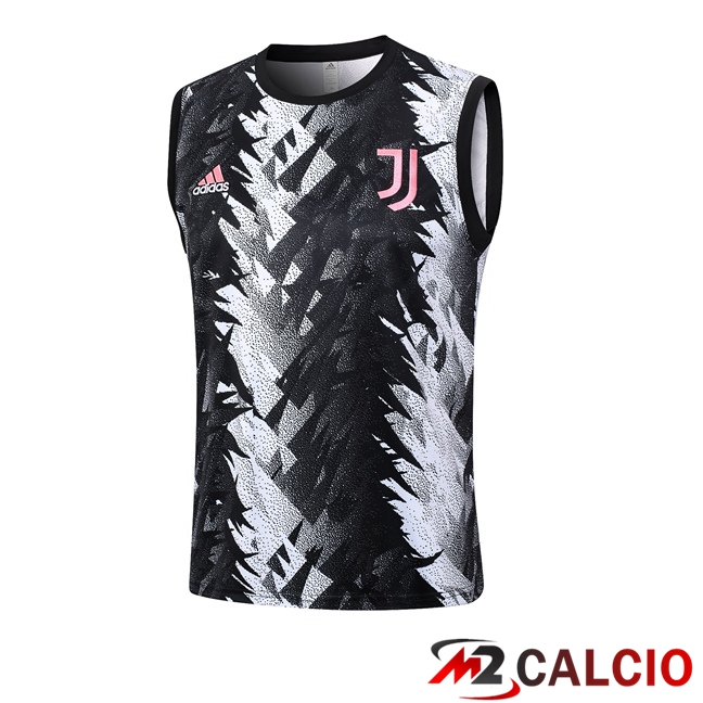 Canotta Calcio Juventus Nero Bianco 2023/2024