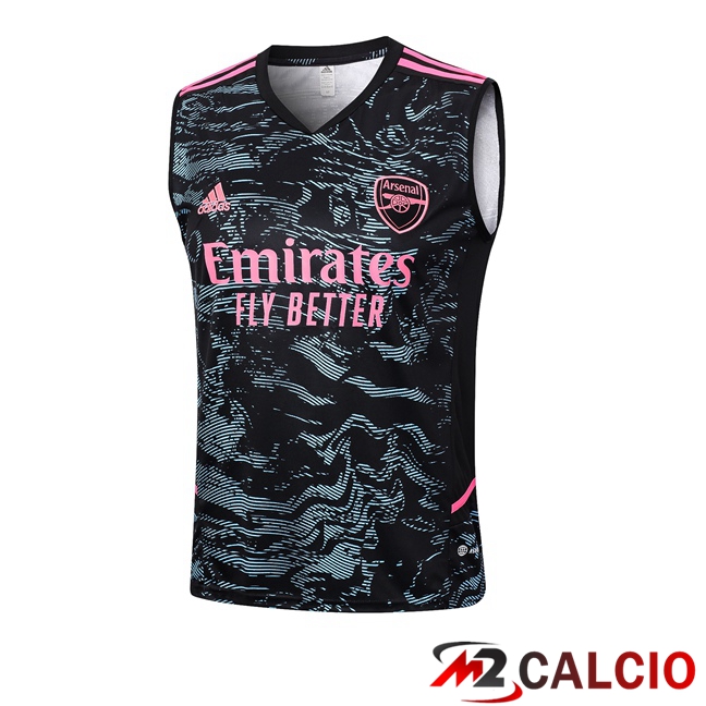 Canotta Calcio Arsenal Nero Verde 2023/2024