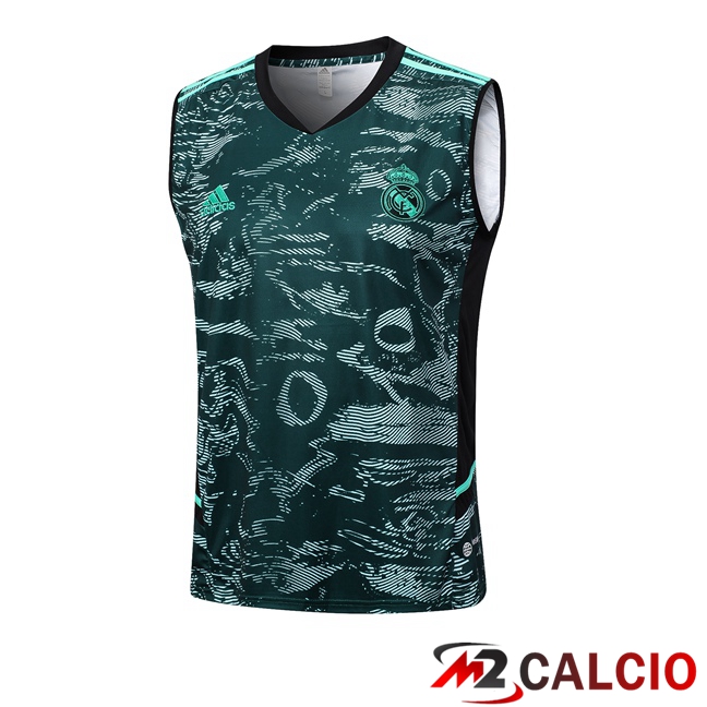 Canotta Calcio Real Madrid Verde 2023/2024