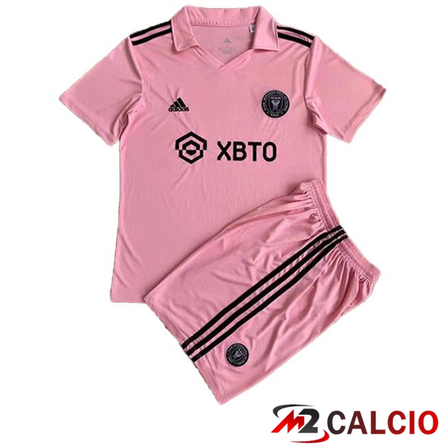 Maglia Calcio Inter Miami CF Bambino Prima Rosa 2023/2024