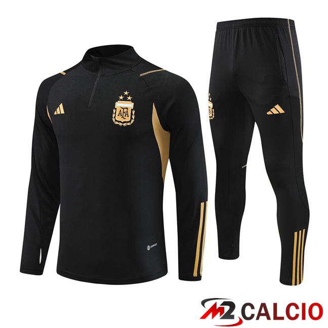 Insieme Tuta Calcio Argentina Nero 2023/2024