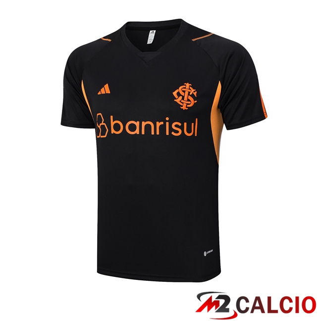 T Shirt Allenamento SC Internacional Nero 2023/2024