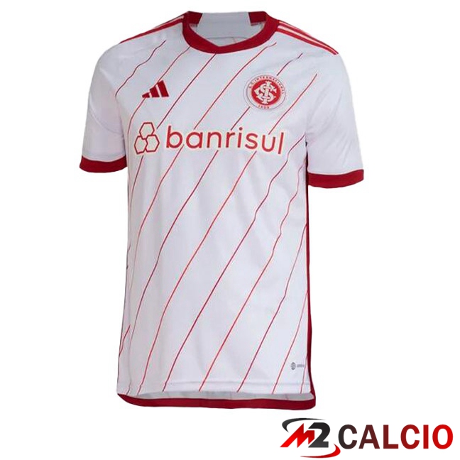 Maglia Calcio SC Internacional Seconda Bianco 2023/2024