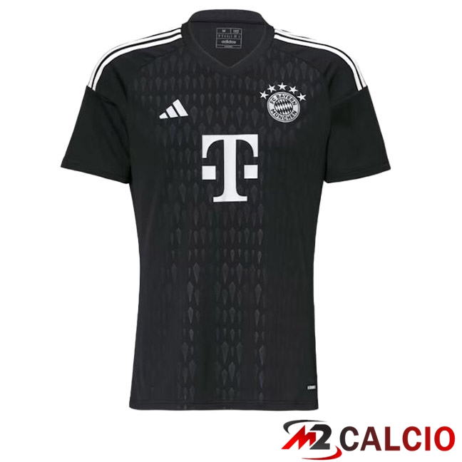 Maglia Calcio Bayern Monaco Portiere Nero 2023/2024