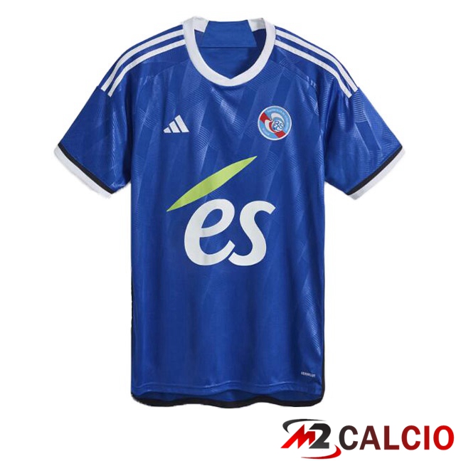 Maglia Calcio RC Strasbourg Alsace Prima Blu 2023/2024
