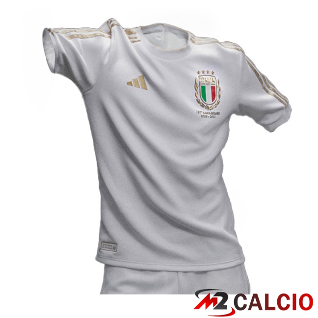 Maglia Calcio Italia Edizione 125° anniversario Bianco 2023/2024