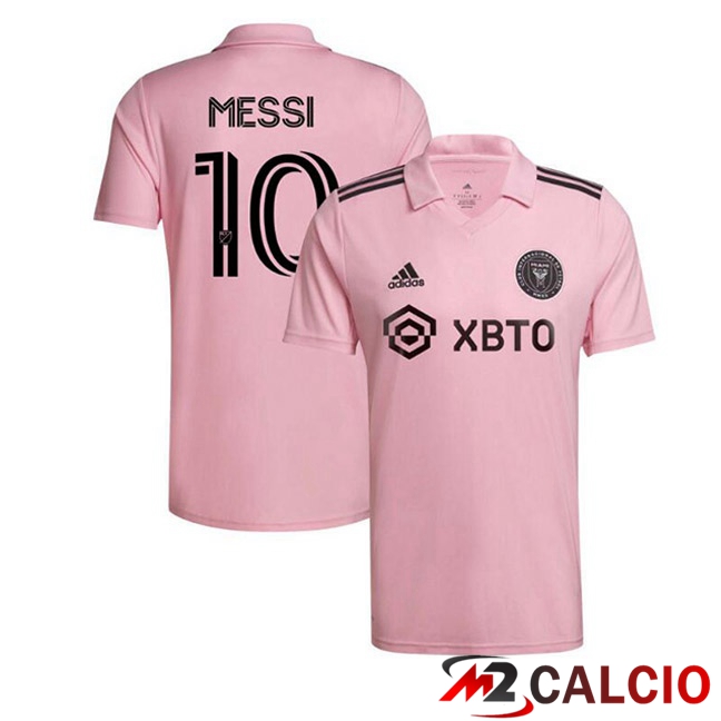 Maglia Calcio Inter Miami CF (MESSI 10) Prima Rosa 2023/2024