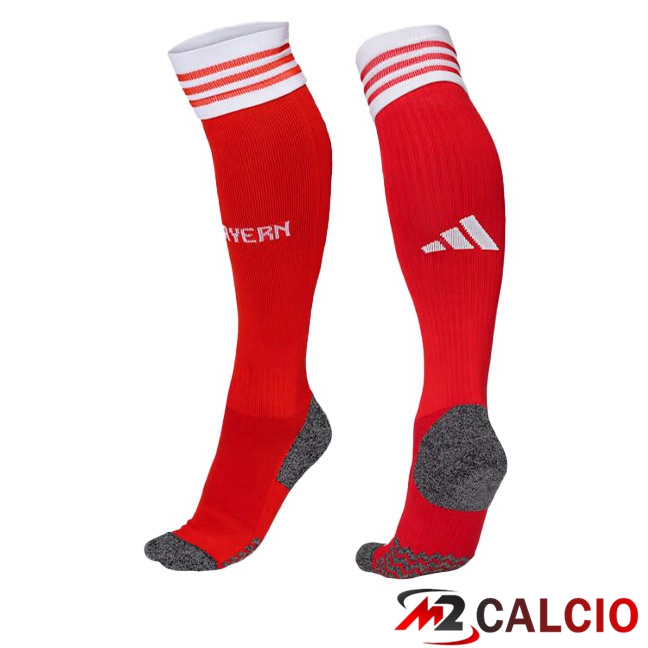 Calzini Calcio Bayern Monaco Prima Rosso 2023/2024