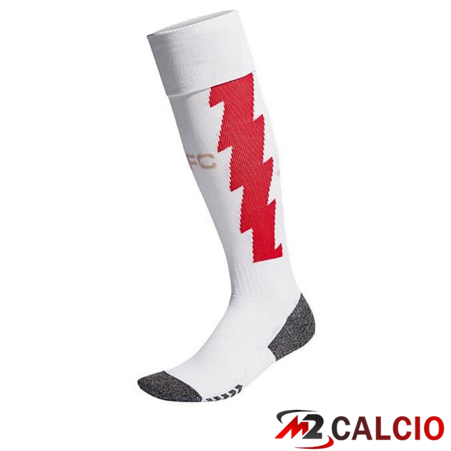 Calzini Calcio Arsenal Prima Bianco 2023/2024
