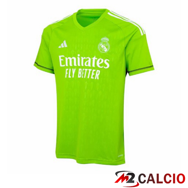 Maglia Calcio Real Madrid Portiere Verde 2023/2024