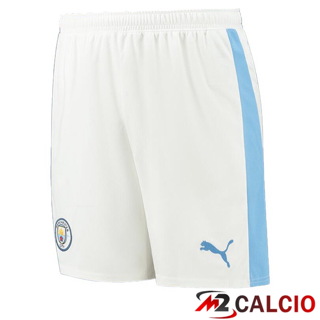 Pantaloncini Calcio Manchester City Prima Blu 2023/2024