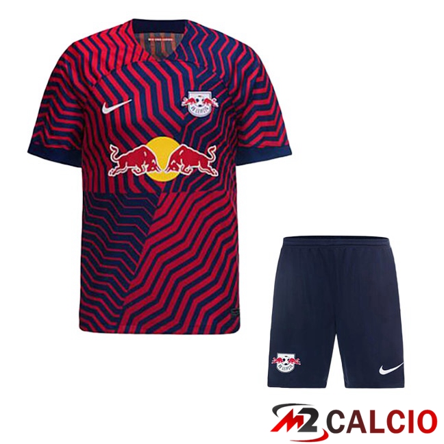 Maglia Calcio RB Leipzig Bambino Seconda Rosso 2023/2024