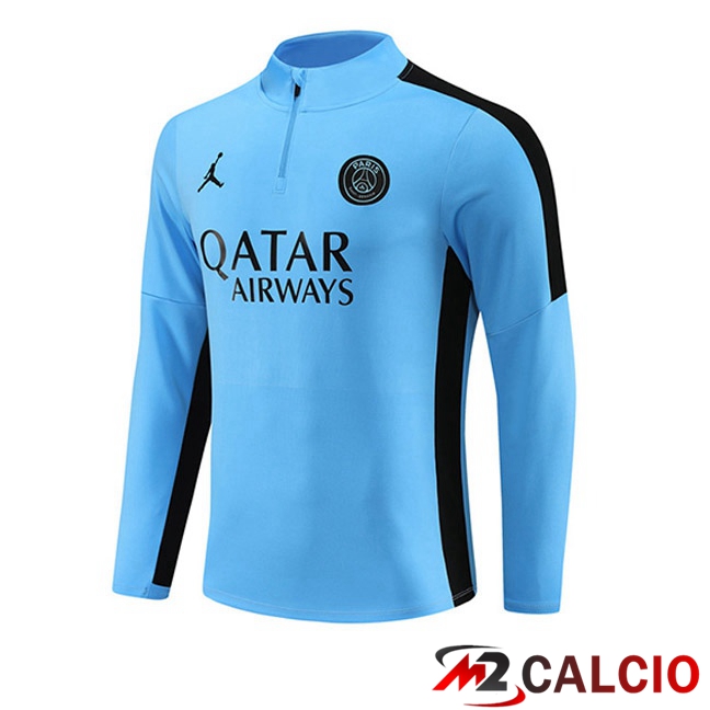 Felpa Allenamento JORDAN Paris PSG Blu 2023/2024