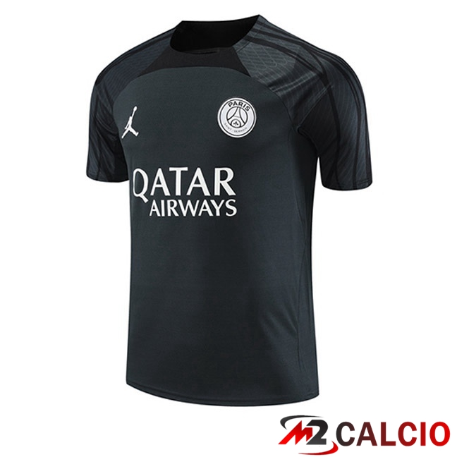 T Shirt Allenamento JORDAN Paris PSG Nero 2023/2024