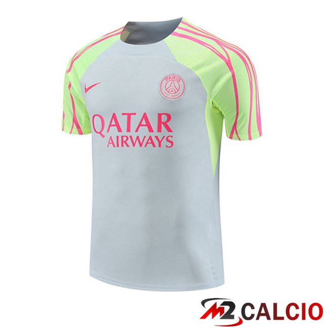 T Shirt Allenamento Paris PSG Grigio 2023/2024