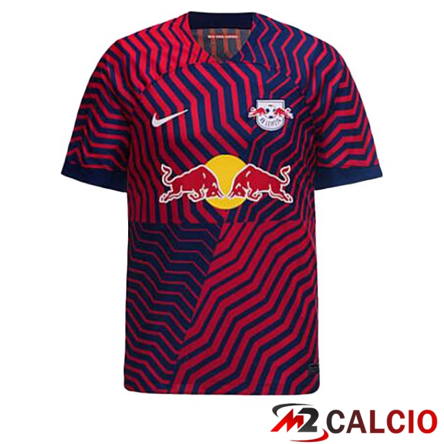Maglia Calcio RB Leipzig Seconda Rosso 2023/2024