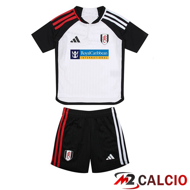 Maglie Calcio Fulham FC Bambino Prima Bianco 2023/2024