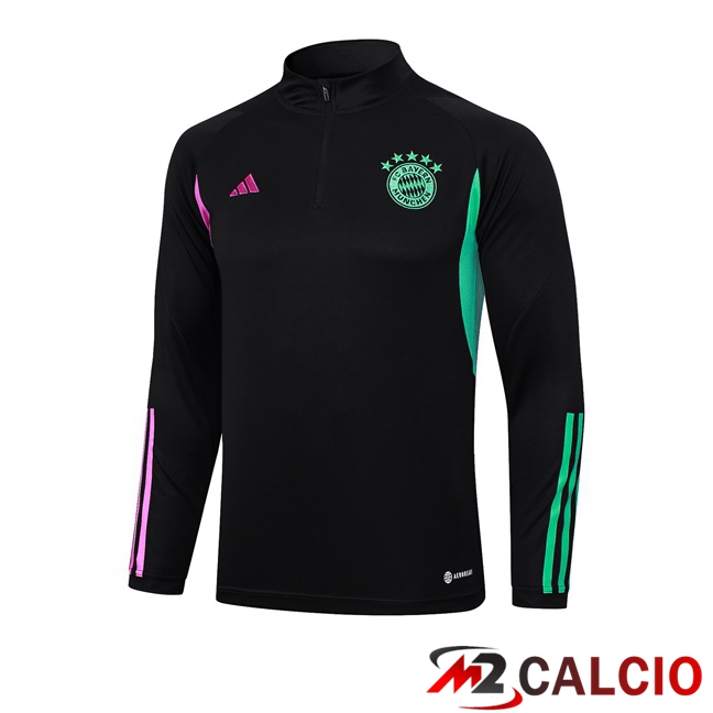 Felpa Allenamento Bayern Monaco Nero 2023/2024
