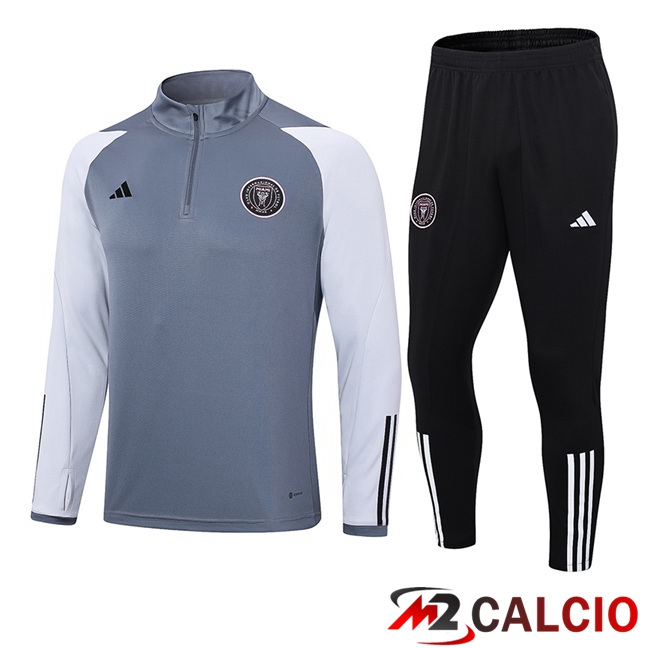 Insieme Tuta Calcio Inter Miami CF Grigio 2023/2024