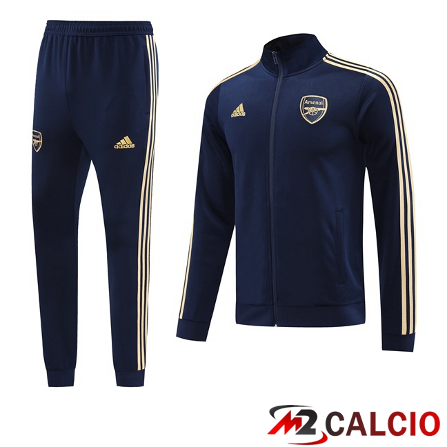 Insieme Tuta Calcio - Giacca Arsenal Blu Reale 2023/2024