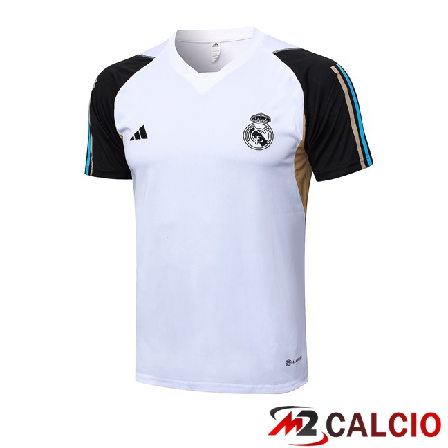 T Shirt Allenamento Real Madrid Bianco 2023/2024
