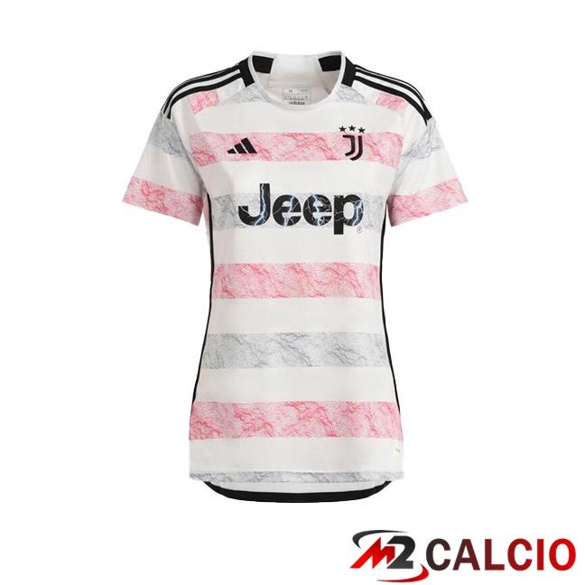 Maglie Calcio Juventus Donna Seconda Bianco 2023/2024