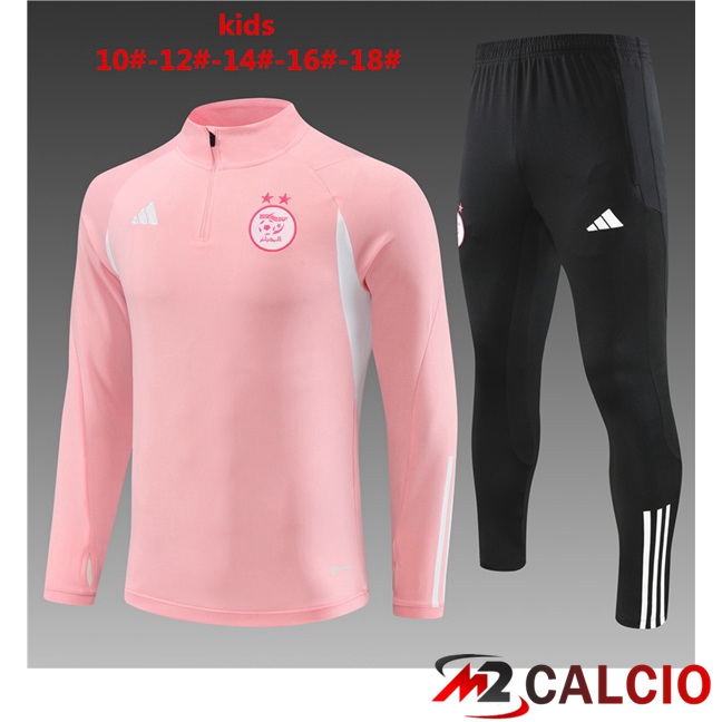 Insieme Tuta Calcio Algeria Bambino Rosa 2023/2024
