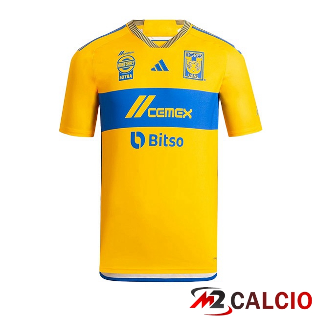 Maglie Calcio Tigres UANL Prima Giallo 2023/2024