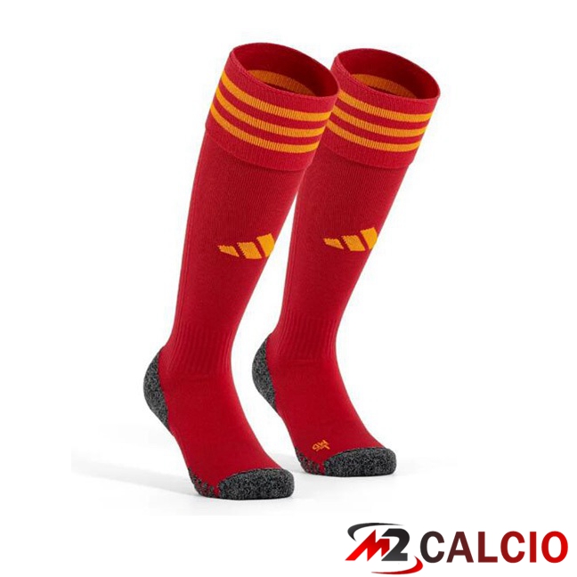 Calzini Calcio AS Roma Prima Rosso 2023/2024