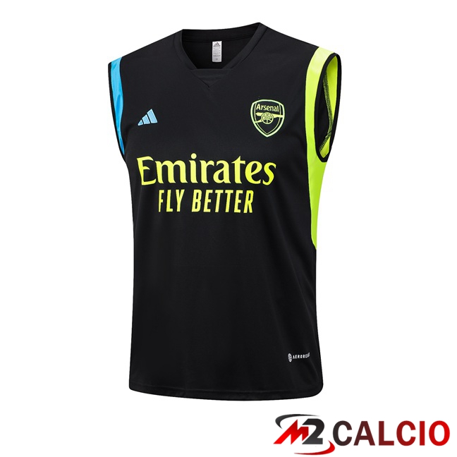Canotta Calcio Arsenal Nero 2023/2024