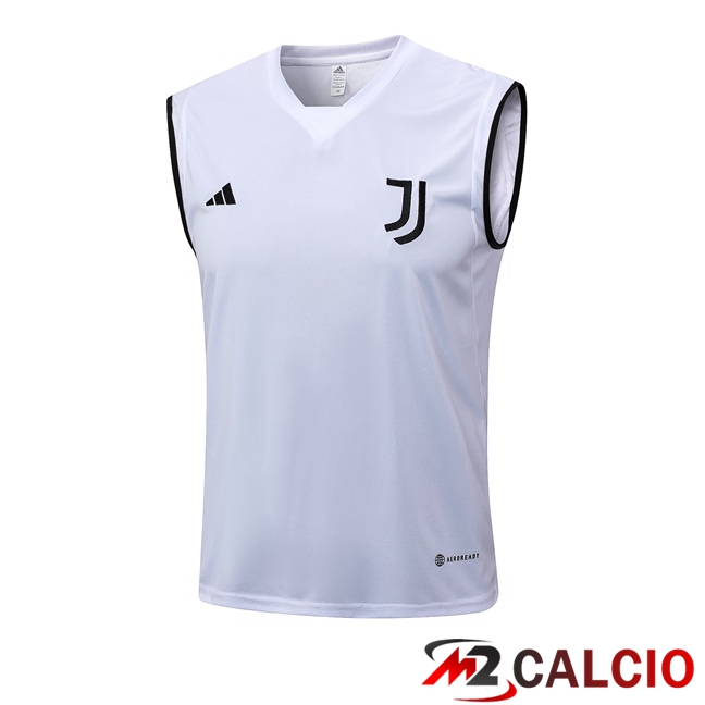 Canotta Calcio Juventus Bianco 2023/2024