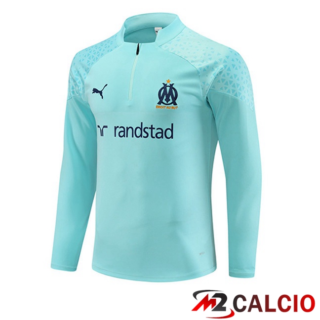 Felpa Allenamento Marsiglia OM Blu 2023/2024