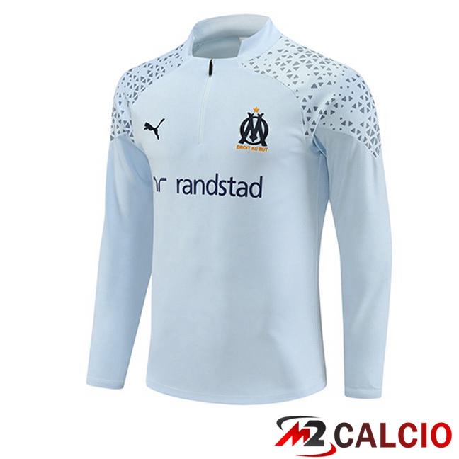 Felpa Allenamento Marsiglia OM Blu 2023/2024