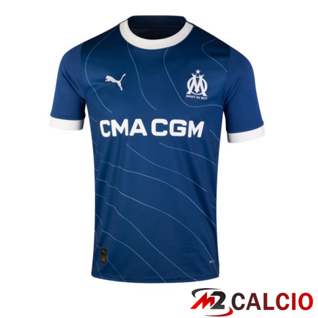 Maglie Calcio Marsiglia OM Seconda Blu 2023/2024