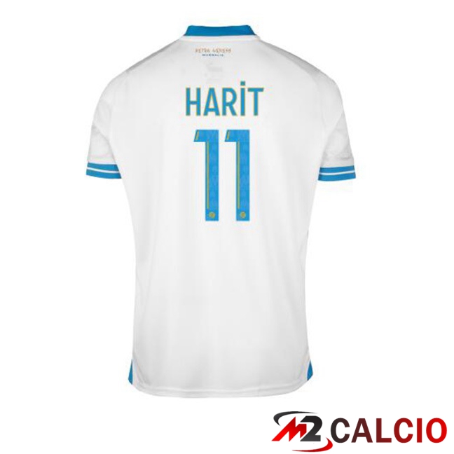 Maglie Calcio Marsiglia OM (HARIT 11) Prima Bianco 2023/2024