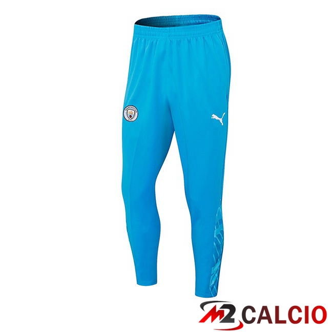 Pantaloni Da Allenamento Manchester City Blu 2023/2024