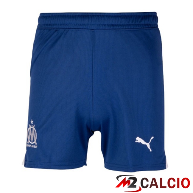 Pantaloncini Calcio Marsiglia OM Seconda Blu 2023/2024