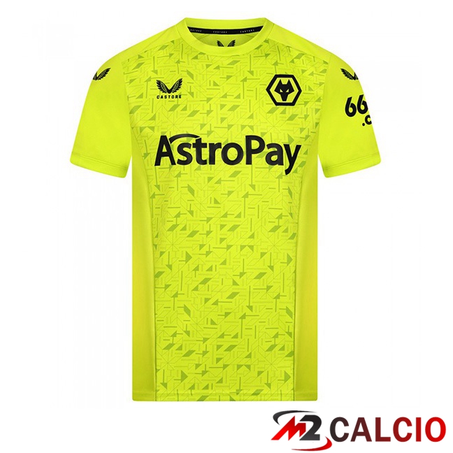 Maglie Calcio Wolves Portiere Giallo 2023/2024