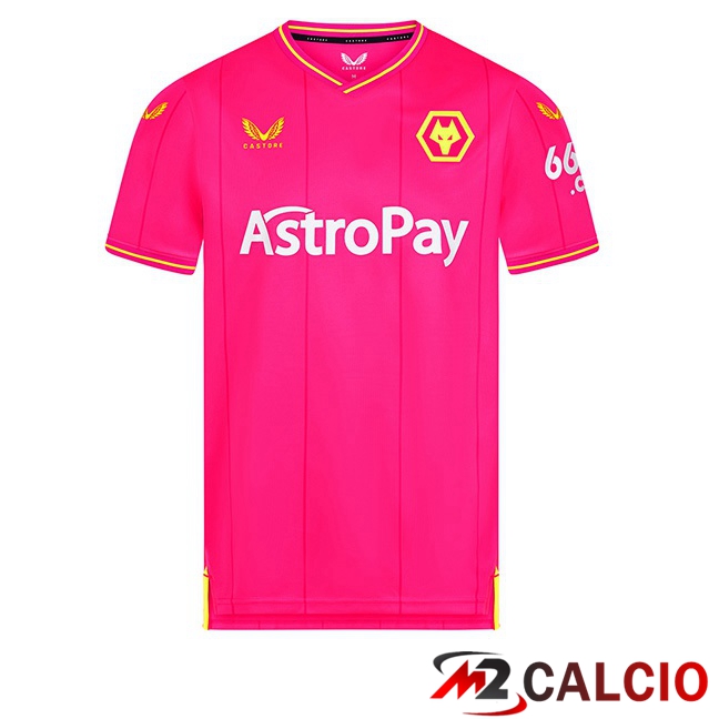 Maglie Calcio Wolves Portiere Rosa 2023/2024