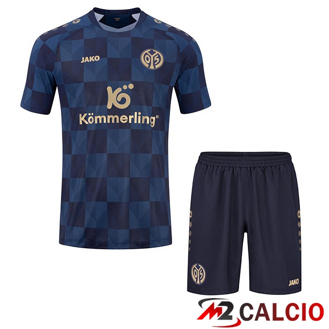 Maglie Calcio FSV Mainz 05 Bambino Seconda Blu 2023/2024