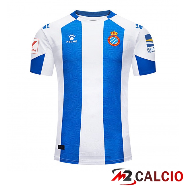 Maglie Calcio RCD Espanyol Prima Blu Bianco 2023/2024