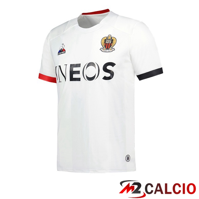 Maglie Calcio OGC Nice Seconda Bianco 2023/2024
