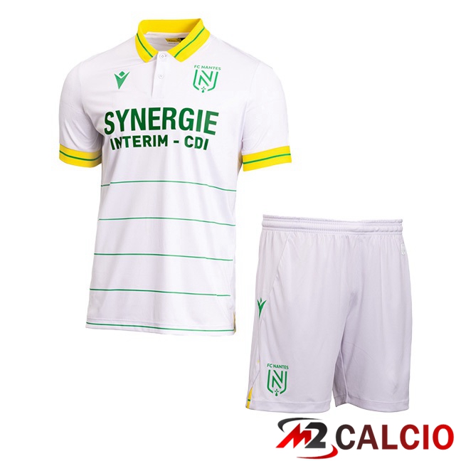 Maglie Calcio FC Nantes Bambino Seconda Bianco 2023/2024