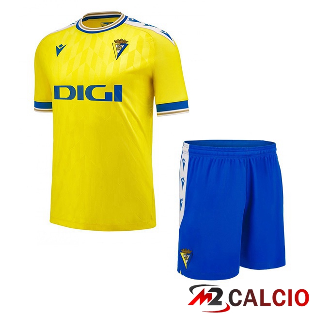 Maglie Calcio Cadiz CF Bambino Prima Giallo 2023/2024