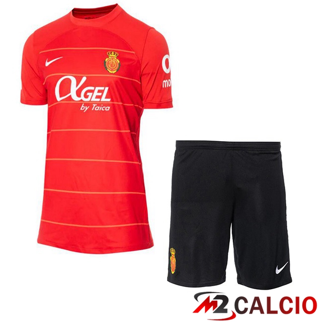 Maglie Calcio RCD Mallorca Bambino Prima Rosso 2023/2024