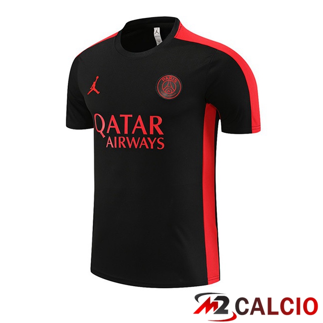 T Shirt Allenamento Paris PSG Nero 2023/2024
