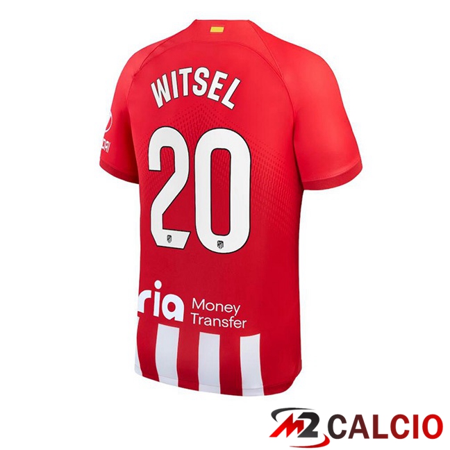 Maglie Calcio Atletico Madrid (Witsel 20) Prima Rosso 2023/2024