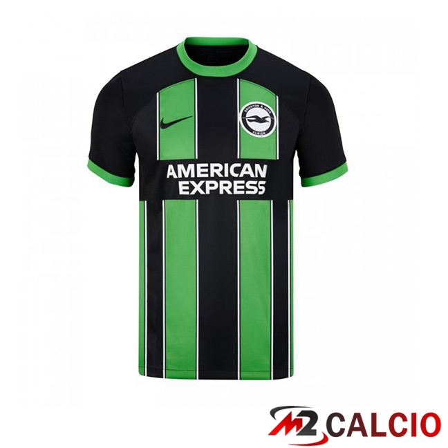 Maglie Calcio FC Brighton Seconda Verde Nero 2023/2024