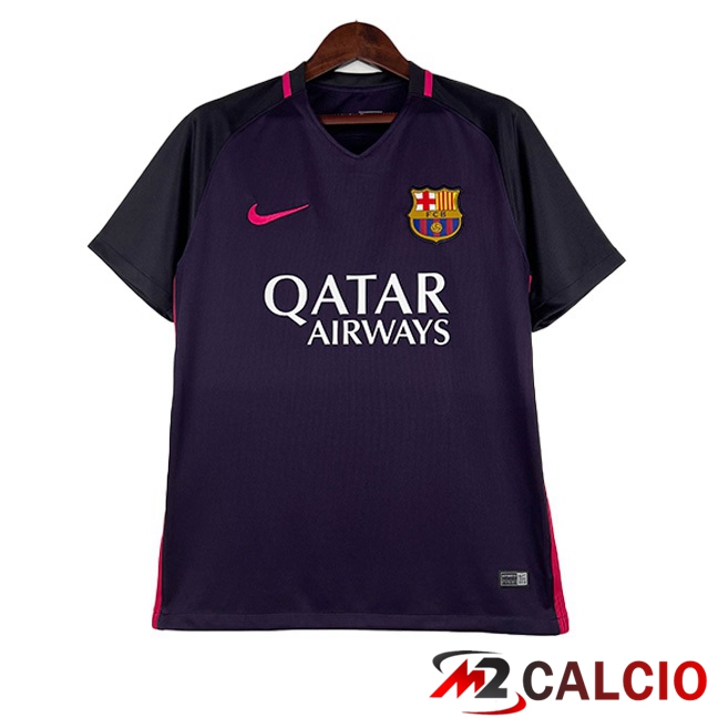 Maglie Calcio FC Barcellona Retro Seconda Viola 2016-2017